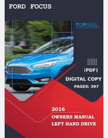 ford focus 2016 owners manual